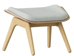 Σκαμπό The Reader Ottoman 5583NC705-03 60x46x42cm Oak-Light Grey Umage