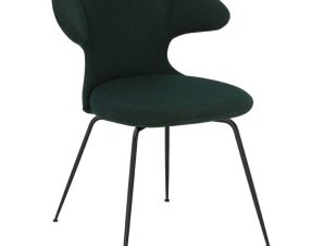 Καρέκλα Τραπεζαρίας Time Flies Horizons S 590-13C5901-3 57x59x83cm Dark Green-Black Umage