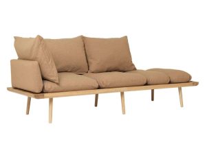 Καναπές Γωνιακός Τριθέσιος Lounge Around 5550C723-01 231,6×74,5×40,3cm Oak-Sugar Umage