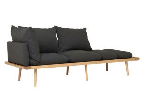 Καναπές Γωνιακός Τριθέσιος Lounge Around 5550C723-04 231,6×74,5×40,3cm Oak-Dark Grey Umage