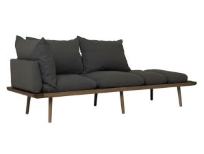 Καναπές Γωνιακός Τριθέσιος Lounge Around 5750C723-04 231,6×74,5×40,3cm Dark Oak-Dark Grey Umage