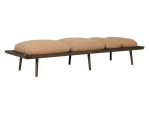 Καναπές – Daybed Lounge Around 5750C720-01 231,6×74,5×40,3cm Dark Oak-Sugar Umage