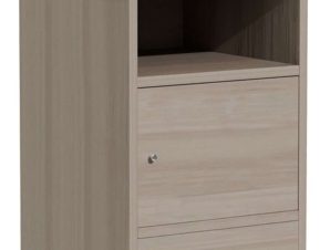 Κομοδίνο Foly 049-000070 40x40x50cm Grey Oak