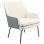 Πολυθρόνα Kieran 255-000042 77x69x82,5cm Beige-Grey