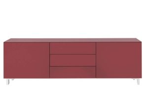 Μπουφές A_21116_K21B2D3S-red 149x75x41cm Bordeaux