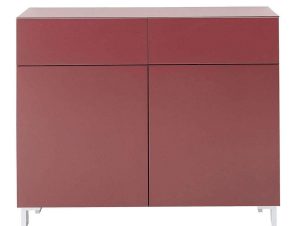 Μπουφές A_21116_K21s-red 100x95x41cm Bordeaux