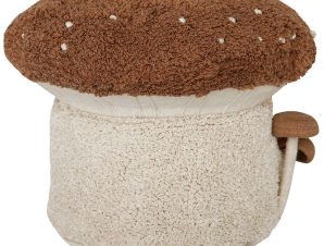 Πουφ Boletus LOR-P-BOLET 35x45cm Brown-Beige Lorena Canals