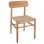 Καρέκλα Επαγγελματικη Τραπεζαρίας HM9492.01 46,5x41x80cm Από Οξιά Natural Σχοινί Beige