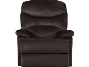 Πολυθρόνα Luisa Relax Dark Brown Velure Ε9780,2 80x90x99cm