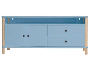 Έπιπλο Τηλεόρασης Ashme ASHMETV13 140x45x60cm Light Blue