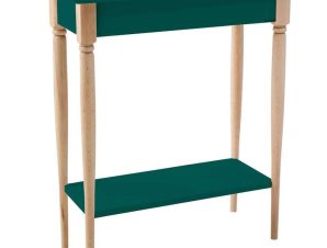 Κονσόλα Mamo S MAMOCSBE10 65x35x74cm Sea Green-Beech