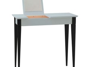 Τουαλέτα Με Καθρέπτη Mimo S MIMOTSBL8 65x35x74cm Pearl Grey-Black