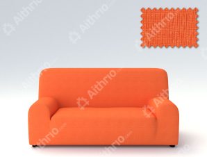 Ελαστικά καλύμματα καναπέ Peru-Πολυθρόνα-Πορτοκαλί -10+ Χρώματα Διαθέσιμα-Καλύμματα Σαλονιού