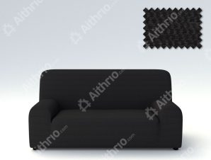 Ελαστικά Καλύμματα Προσαρμογής Σχήματος Καναπέ Viena – C/11 Μαύρο – Τετραθέσιος -10+ Χρώματα Διαθέσιμα-Καλύμματα Σαλονιού